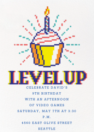 8-Bit Birthday by Paperless Post