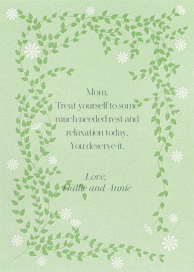 Sprawling Daisies - Mother's Day Card by Paperless Post