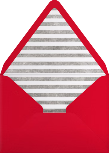 Let it Snow (Photo) - Paperless Post Envelope