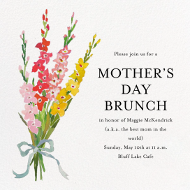 Snapdragons - Mother's Day Invitation by Happy Menocal