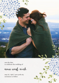 Dahlias (Photo Save the Date) - Save the Date by Paperless Post