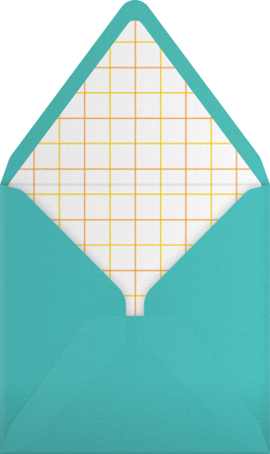 Persian Green - Paperless Post Envelope