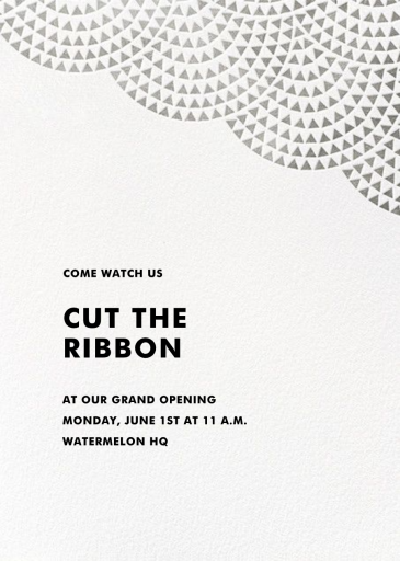 Savoy (Square) by Paperless Post