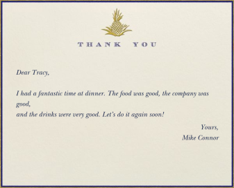 Pineapple Thank You - Stationery by Paperless Post