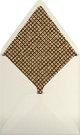 Deckle Pumpkin - Paperless Post Envelope