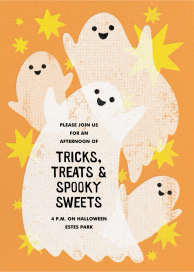 Glowing Ghosts by Paperless Post