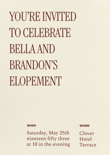 Passing Moments Photo - Bridal Shower Invitation by Paperless Post - Back