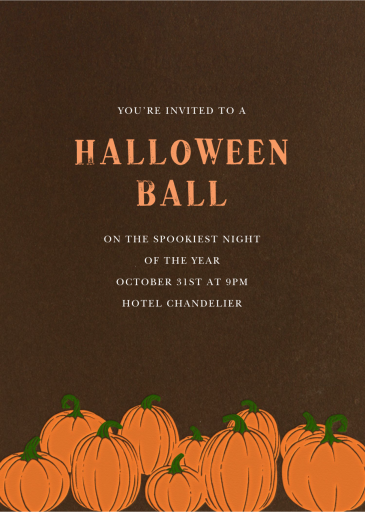 Pumpkins - Invitation by Paperless Post
