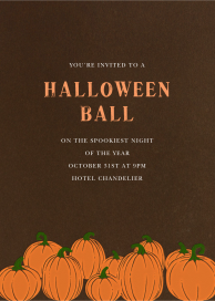 Pumpkins by Paperless Post