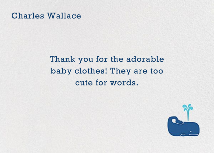 A Whale of A Time - Stationery by Jonathan Adler