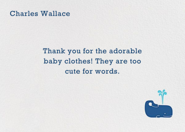 A Whale of A Time - Stationery by Jonathan Adler