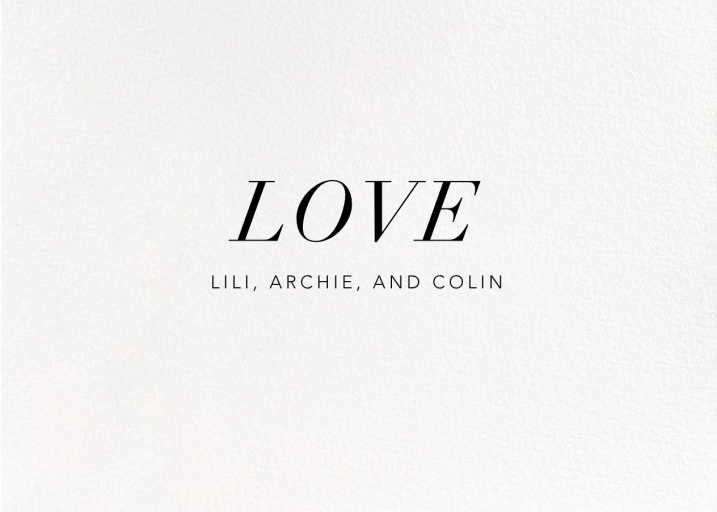 Full-Page Photo (Text Overlay) - Holiday Card by Paperless Post - Back