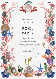 Oceana - Birthday Invitation by Stephanie Fishwick