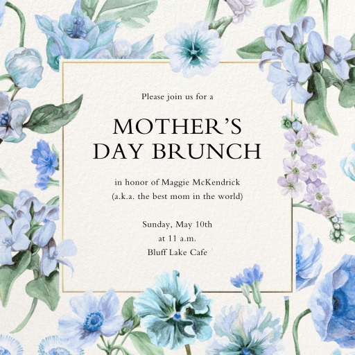 Where Love Blooms - Mother's Day Invitation by Liberty