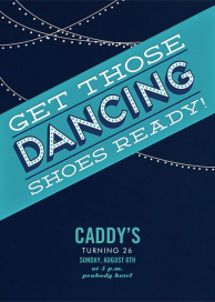 Those Dancing Shoes - Birthday Invitation by Crate & Barrel