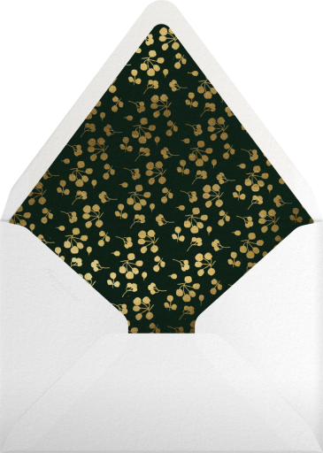 Holly Branch (Photo) - Paperless Post Envelope