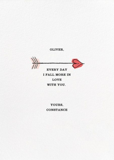 Ready, Aim, Desire - Valentine's Day Card by Paperless Post - Back