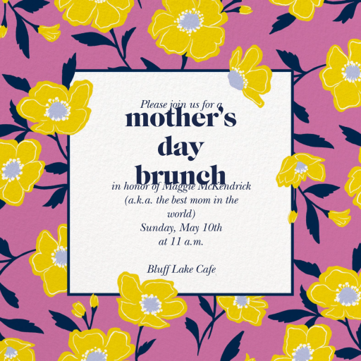Sprung - Mother's Day Invitation by kate spade new york