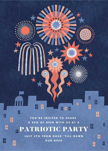 Grand Finale - 4th of July Invitation by Paperless Post