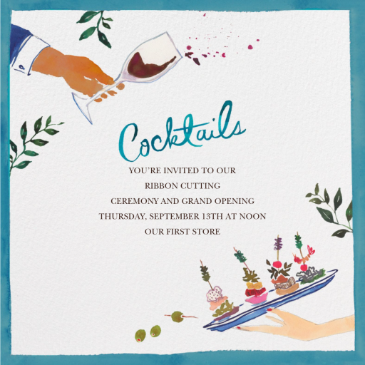 Cocktails and Canapés by Happy Menocal
