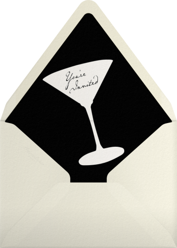 Black Tie Bow - Ten Story Stationery Envelope