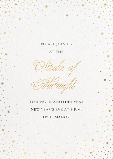 Modest Dazzle - New Year's Eve Invitation by Paperless Post
