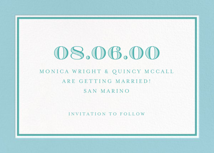 Hampstead Horizontal by Paperless Post - Back