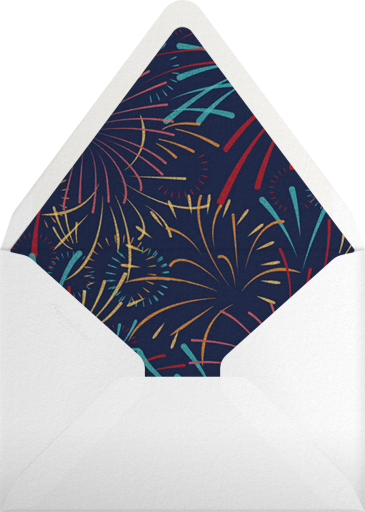 Skybursts - Paperless Post Envelope