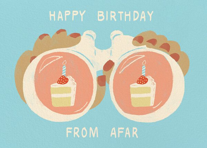 Binocular Birthday - Birthday Card by Paperless Post