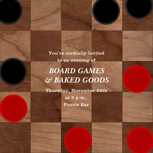 King Me - Get-Together Invitation by Paperless Post