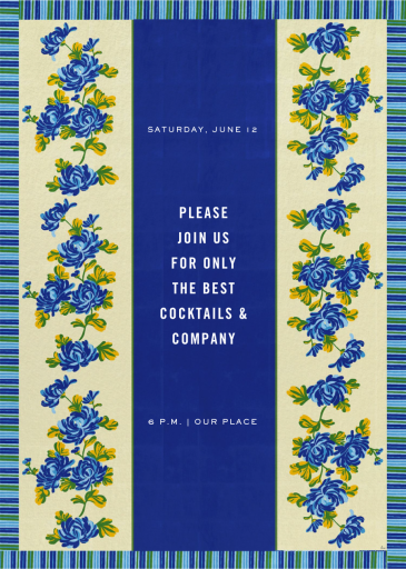 Luminosa - Spring Party Invitation by Lisa Corti