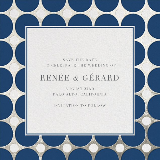 Polka - Save the Date by Jonathan Adler