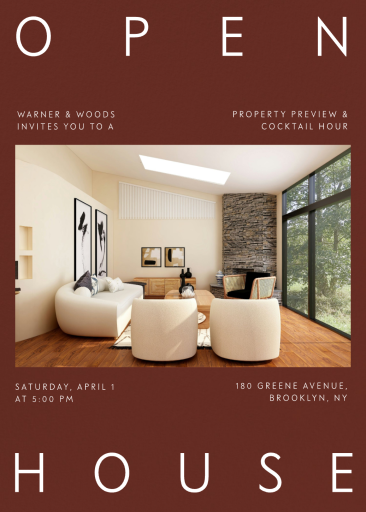 First Impressions - Open House Invitation by Goods Gang