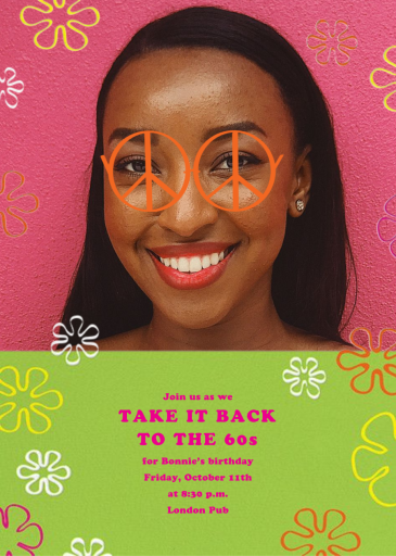 Visions of Peace - Birthday Invitation by Paperless Post