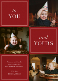 Draughtboard - Holiday Card by Paperless Post