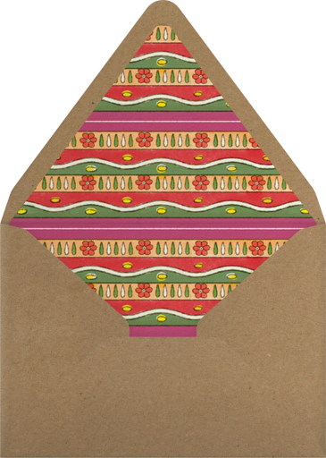 Painted Skulls - Paperless Post Envelope