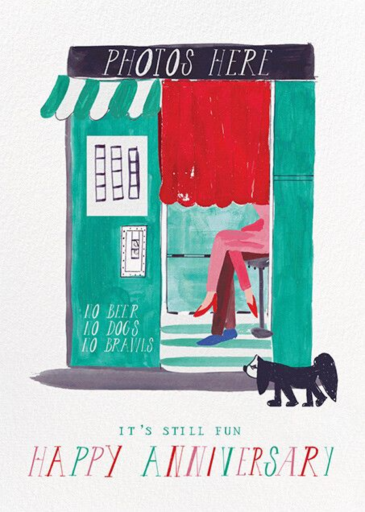 Five Seconds - Anniversary Card by Mr. Boddington's Studio