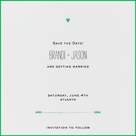 The Raleigh - Save the Date by Mr. Boddington's Studio