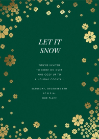 Clover and Over - Christmas Party Invitation by kate spade new york