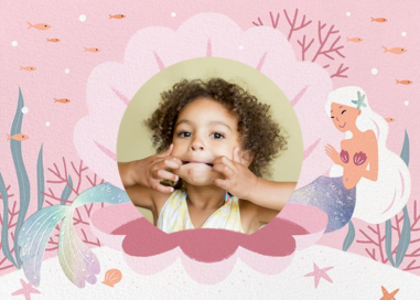 Mermaid Cove Photo - Pool Party Invitation by Paperless Post