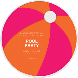 Party Ball - Birthday Invitation by Jonathan Adler