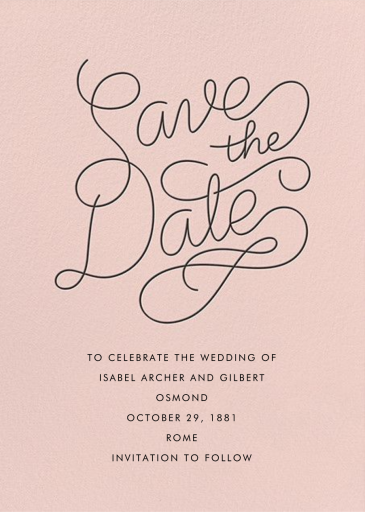 Bobbin - Save the Date by Paperless Post