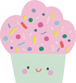 Sprinkle Hair - Birthday Invitation by Little Cube