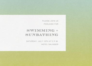 Gradient Edges by Paperless Post