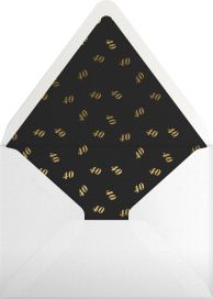 Sideways Lettering - Paperless Post Envelope