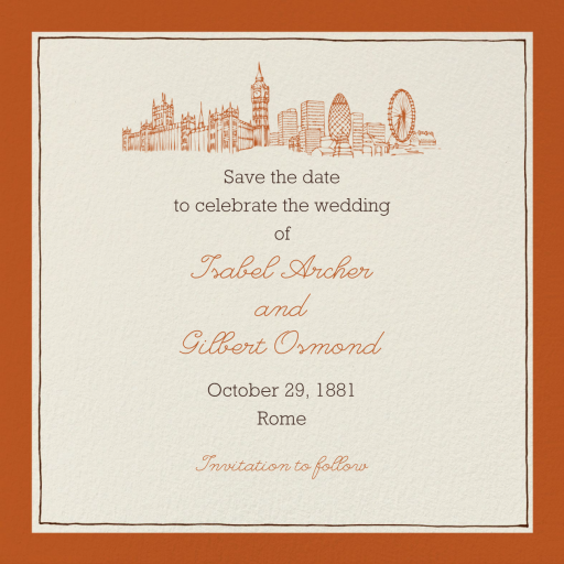 Drawn Seal Border - Save the Date by Paperless Post