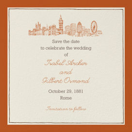 Drawn Seal Border by Paperless Post