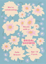 Standout Flowers by Gold Rush Paper