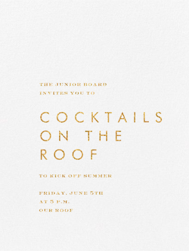 Brigid - Cocktail Party Invitation by Paperless Post