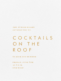 Brigid - Cocktail Party Invitation by Paperless Post